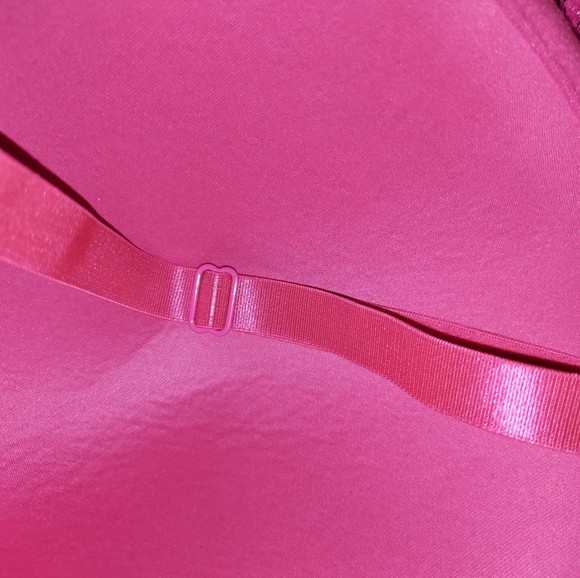 🆕 XOXO | Everyday Sexy Hot Pink Bra Size 42D Womens Pink Bra - Picture 7 of 14